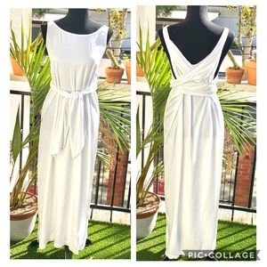 Shaina Mote size 6 white dress, 100% lyocell